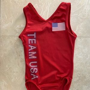 KBee Team USA gymnastics leotard